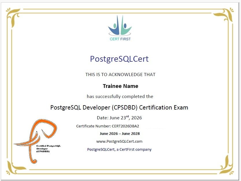 Certification Path